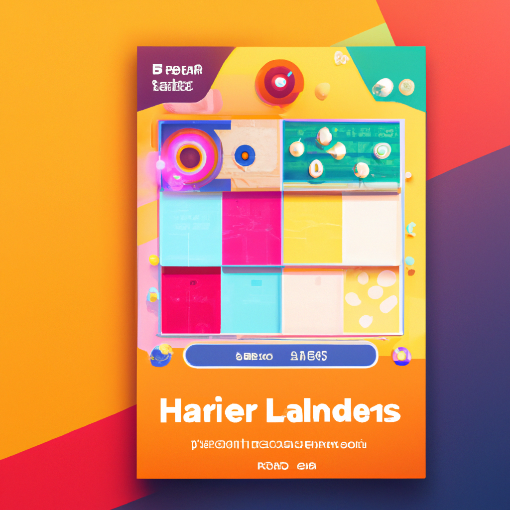 Feature card: leaderboard HUD with neon marks